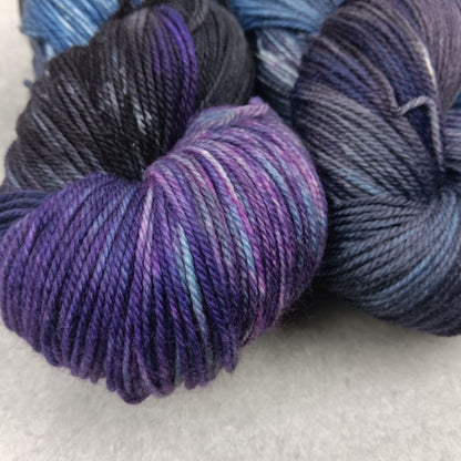Dancing At Midnight - Black Tit Fingering/Sock - 80/20 Merino Nylon