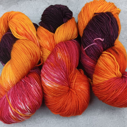 Flamme - Black Tit Fingering/Sock - 80/20 Merino Nylon