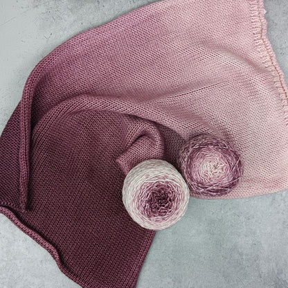 Pretty Thistle - Gradient Sock Set - Black Tit Fingering/Sock - 80/20 Merino Nylon