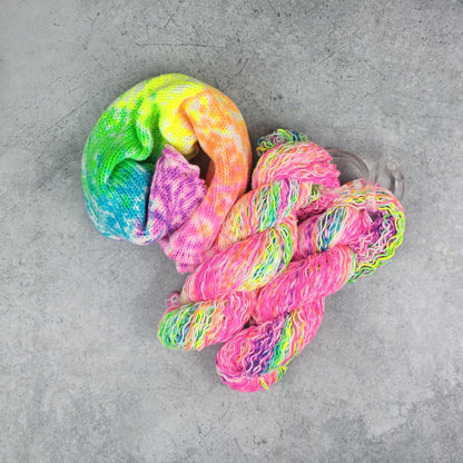 Jelly Beans - Gradient Sock Set - Black Tit Fingering/Sock - 80/20 Merino Nylon