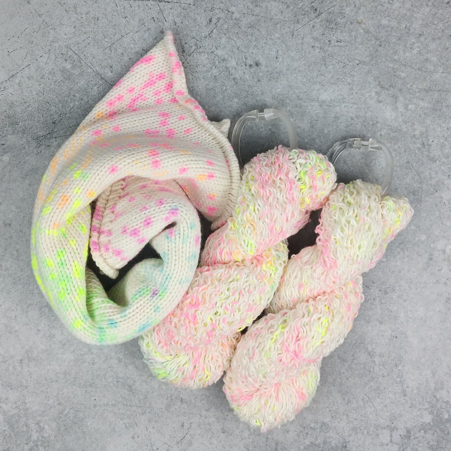 Jelly Beans in the Snow - Gradient Sock Set - Black Tit Fingering/Sock - 80/20 Merino Nylon