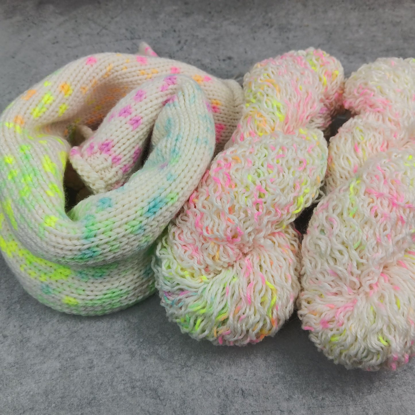 Jelly Beans in the Snow - Gradient Sock Set - Black Tit Fingering/Sock - 80/20 Merino Nylon