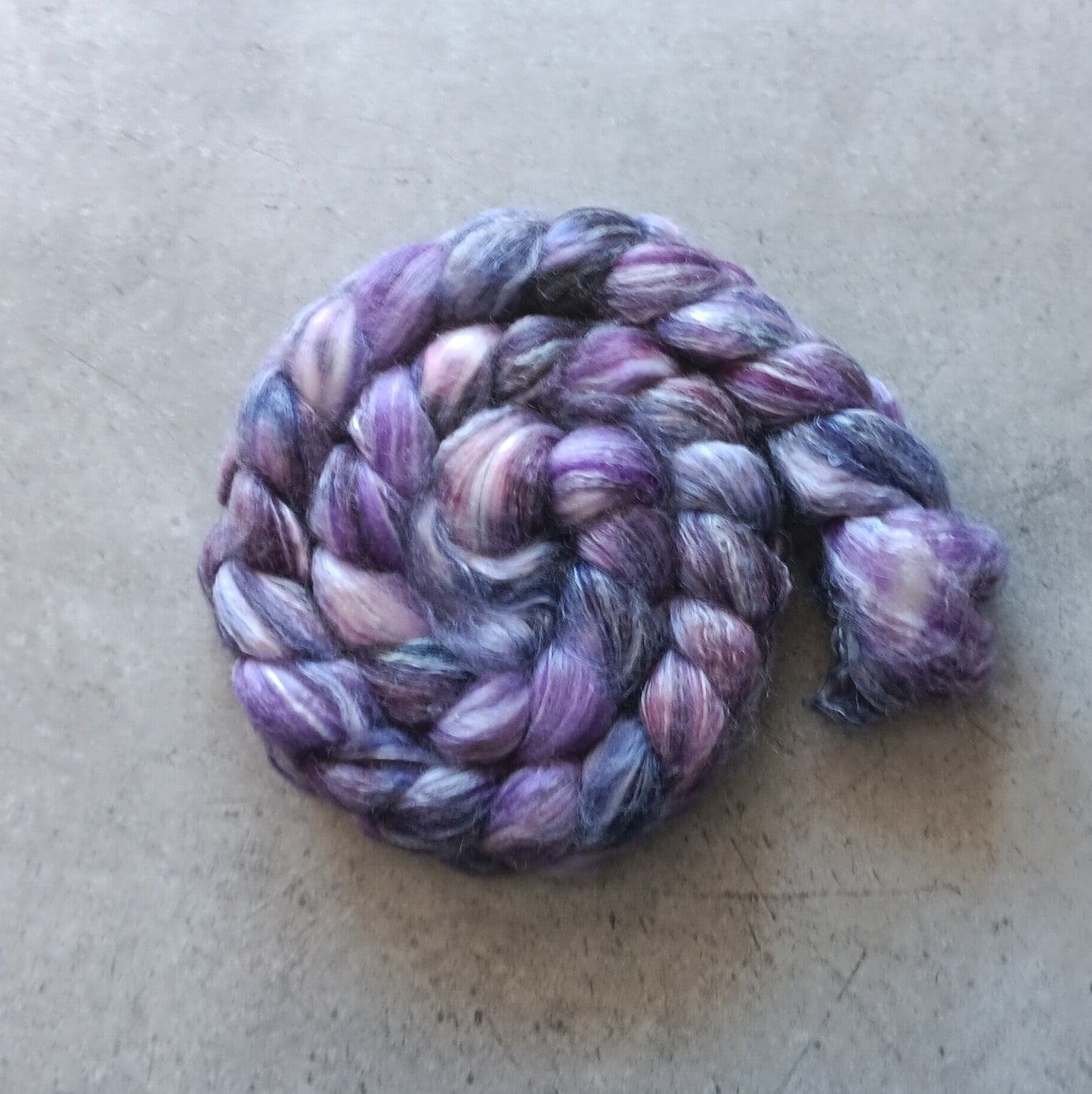 Blueberry Wine - 50-50 Merino Bamboo Top