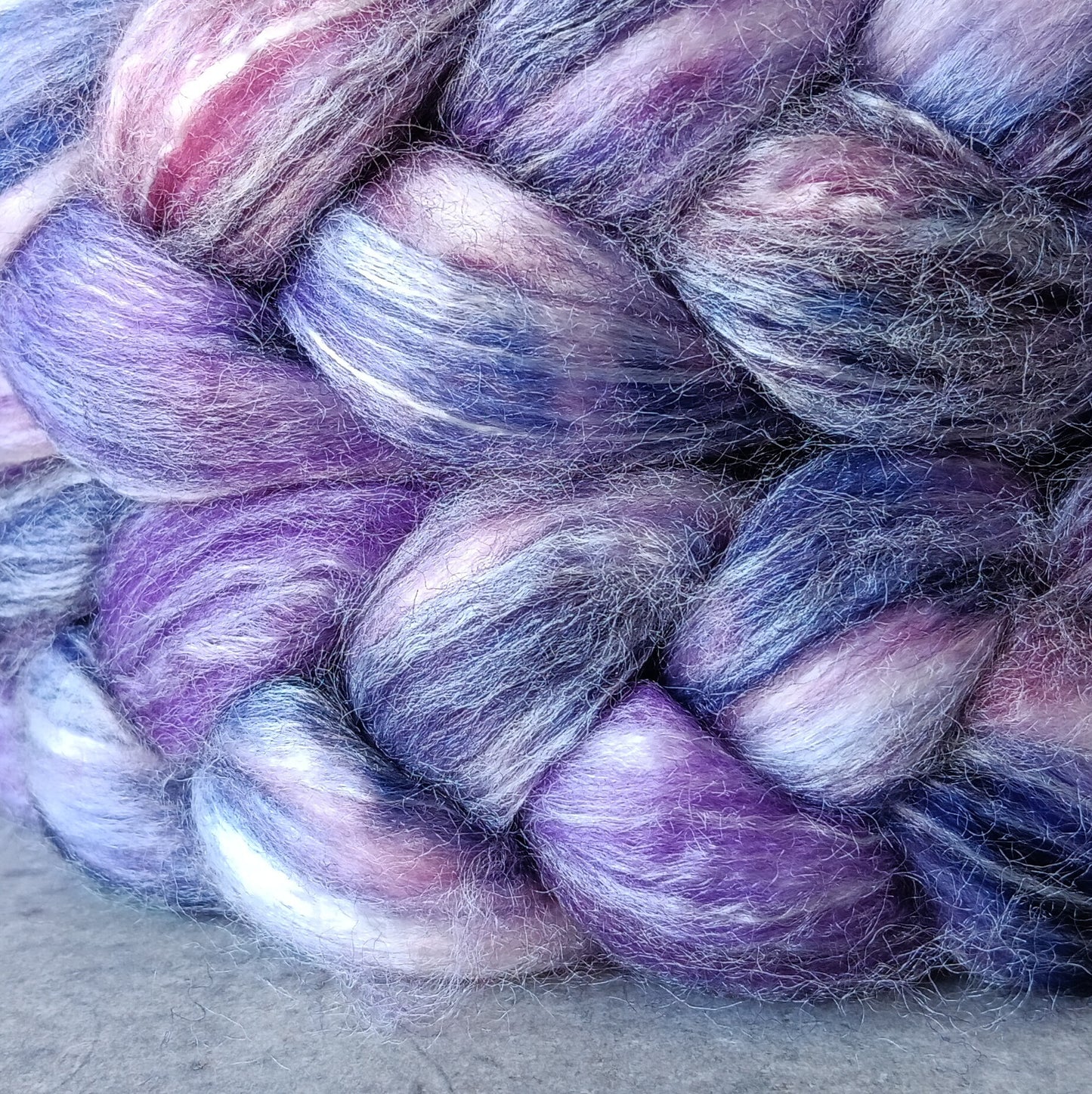 Blueberry Wine - 50-50 Merino Bamboo Top