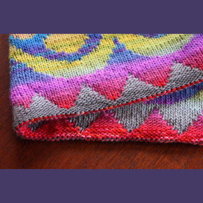 Flower Power DK Blanket by Lucy Neatby | Digital Knitting Pattern