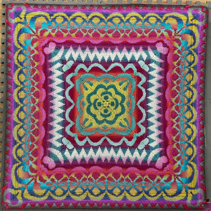 Flower Power DK Blanket by Lucy Neatby | Digital Knitting Pattern