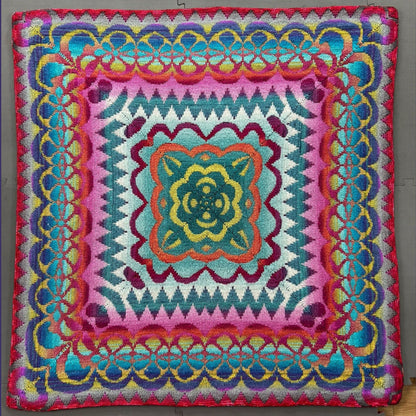 Flower Power DK Blanket by Lucy Neatby | Digital Knitting Pattern