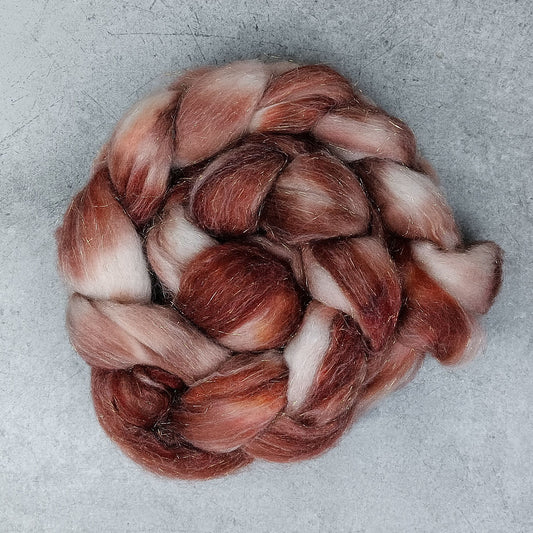 Saumon sur les rochers - SW Merino Top - 22 microns