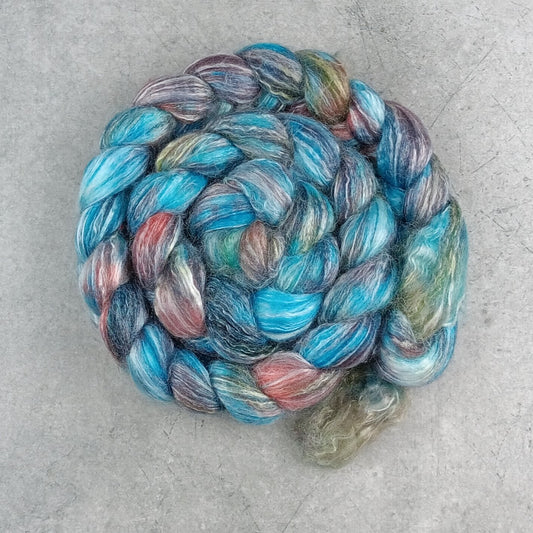 Campfire at the Beach - 50-50 Merino Bamboo Top