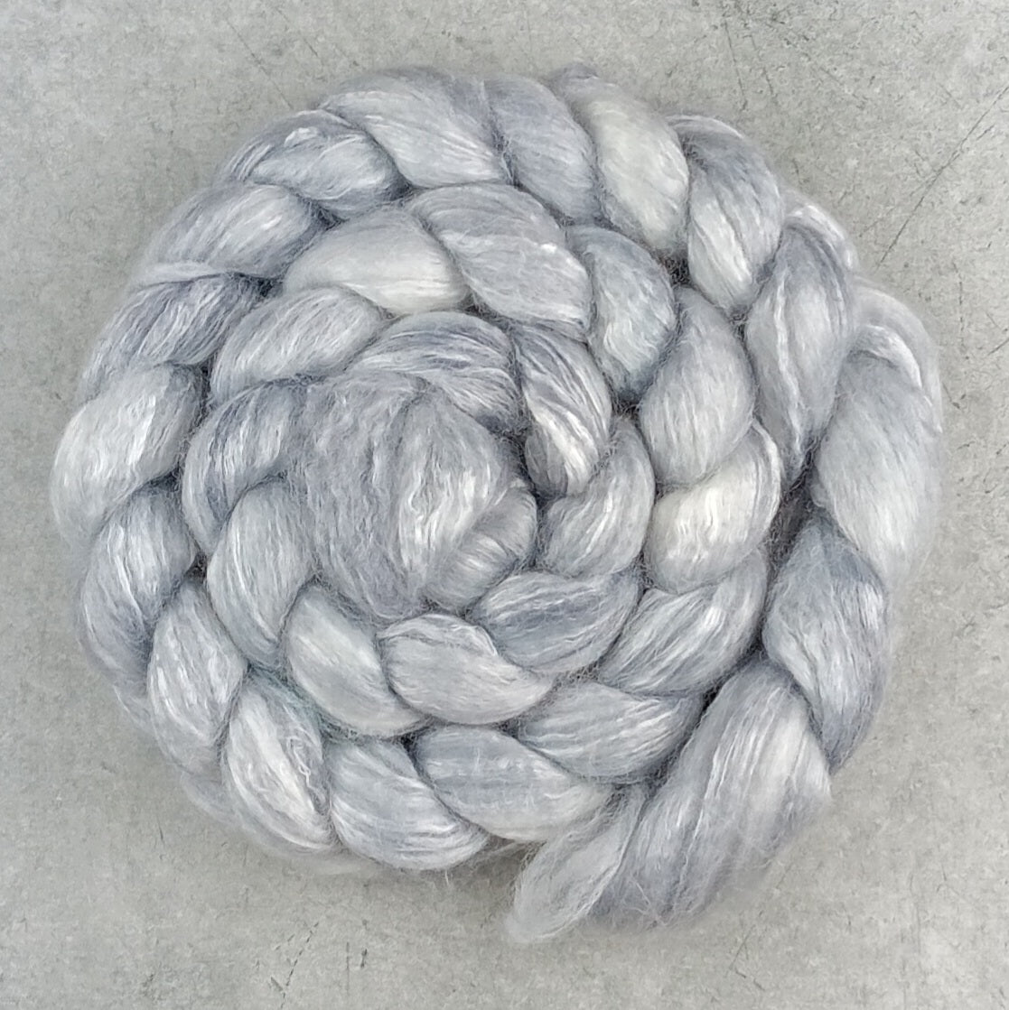 Silver - 50-50 Merino Bamboo Top