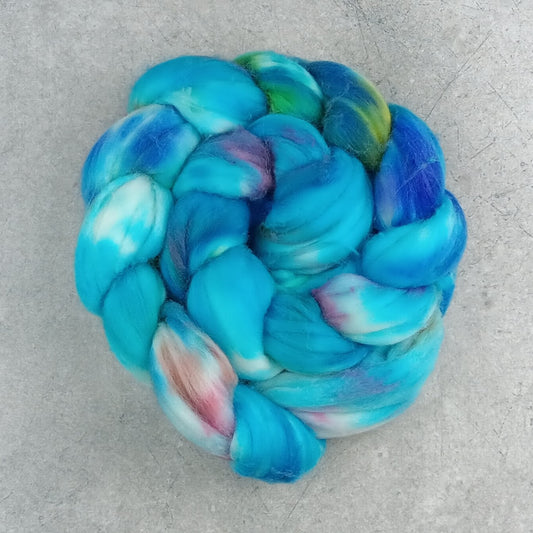 Rainbow by the Sea - SW Merino Top - 22 micron