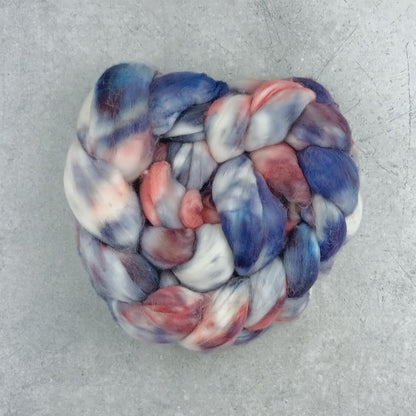 Salmon on the Rocks - SW Merino Top - 22 micron