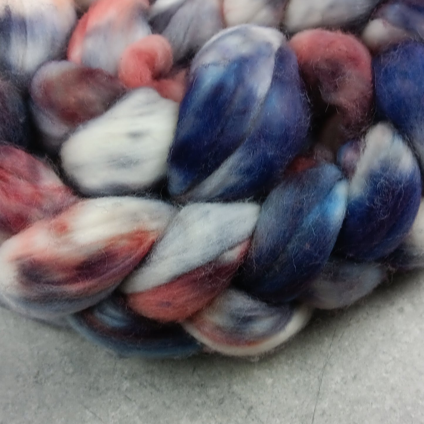 Saumon sur les rochers - SW Merino Top - 22 microns