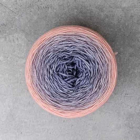 Prairie Sunrise - Shawl Size - 200 grams - Mongolian Lark Fingering - 70/20/10 Merino Yak Silk