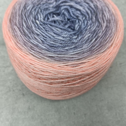 Prairie Sunrise - Shawl Size - 200 grams - Mongolian Lark Fingering - 70/20/10 Merino Yak Silk