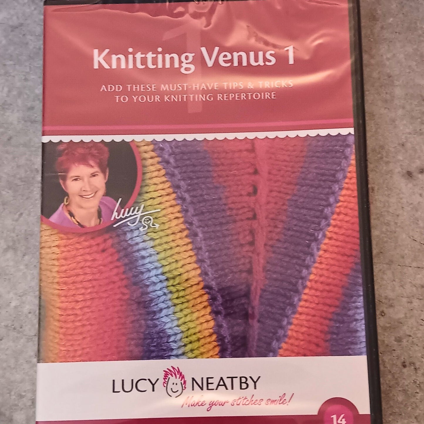 Knitting Venus 1 by Lucy Neatby - physical DVD