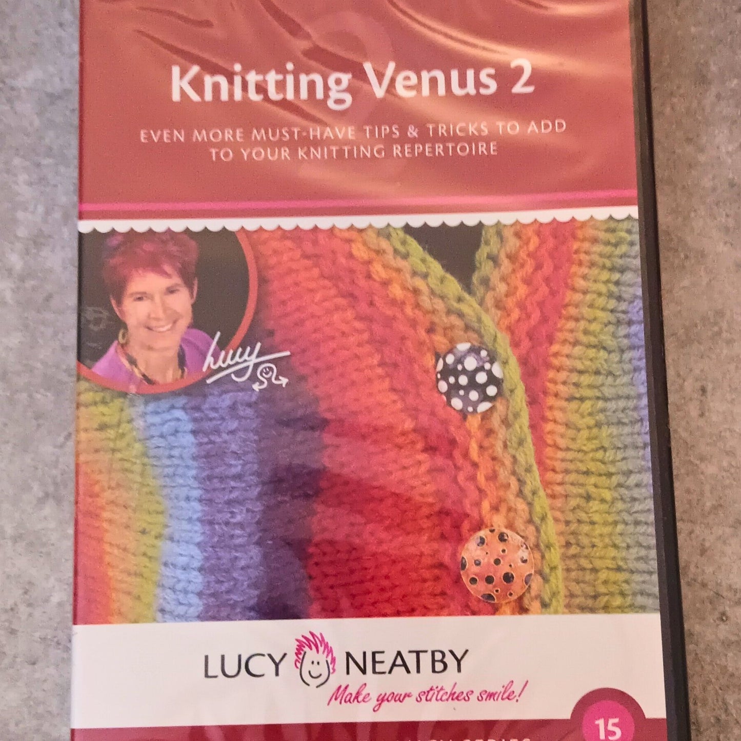 Knitting Venus 2 by Lucy Neatby - physical DVD