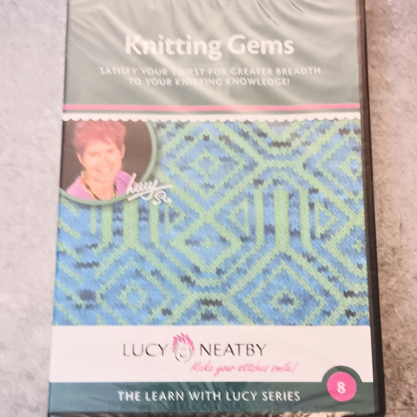 Knitting Gems 4 by Lucy Neatby - physical DVD