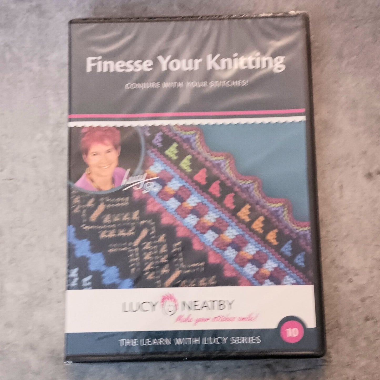 Finesse Your Knitting 1 by Lucy Neatby - physical DVD