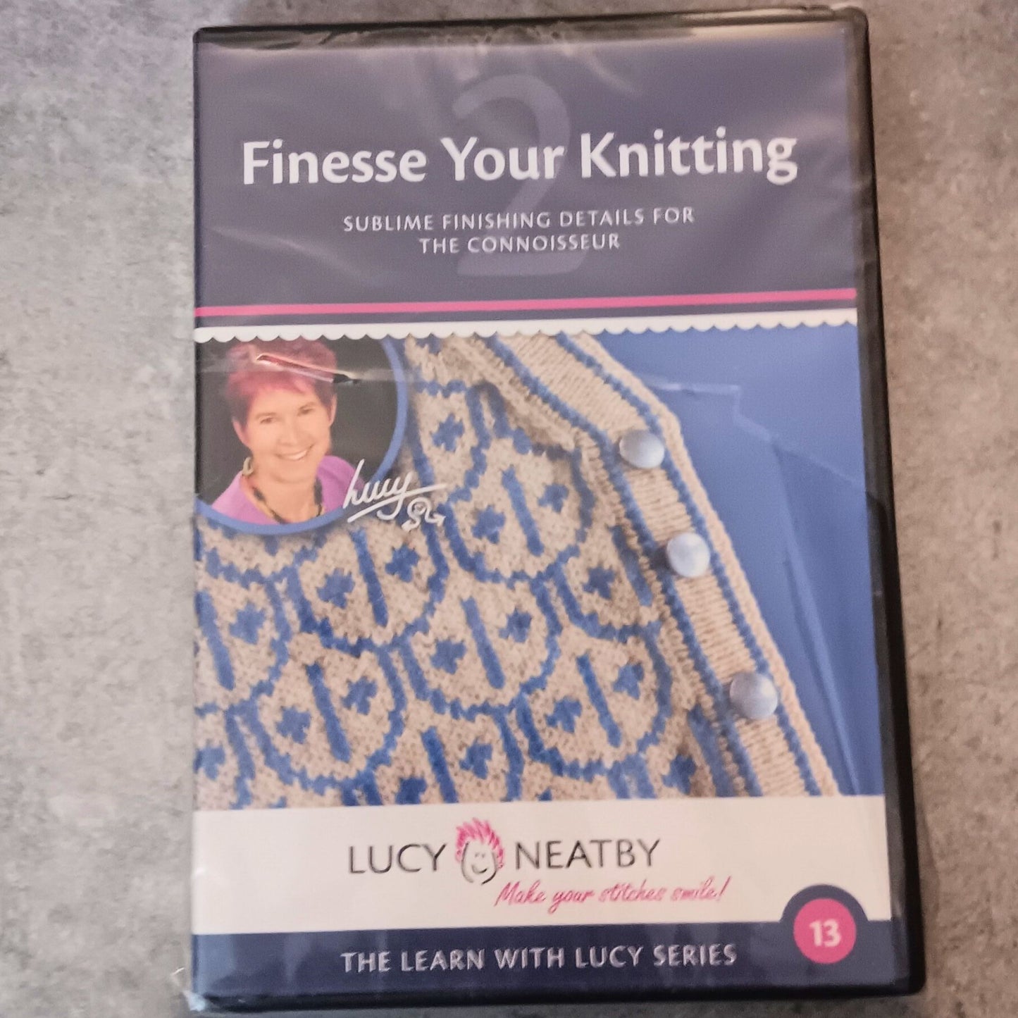 Finesse Your Knitting 2 by Lucy Neatby - physical DVD