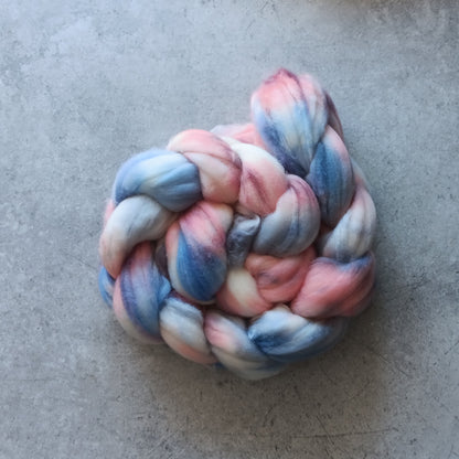 Prairie Sunrise on a Monday - SW Merino Top - 22 micron