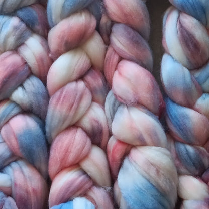 Prairie Sunrise on a Monday - SW Merino Top - 22 micron