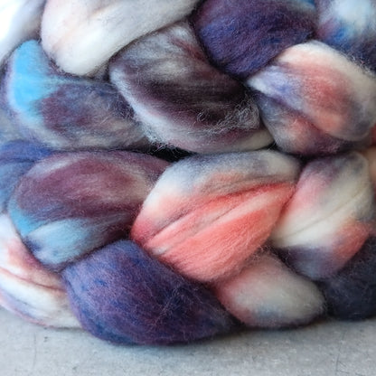 Salmon on the Rocks - SW Merino Top - 22 micron