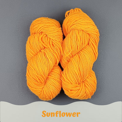 Tournesol - Harfang des neiges en laine peignée