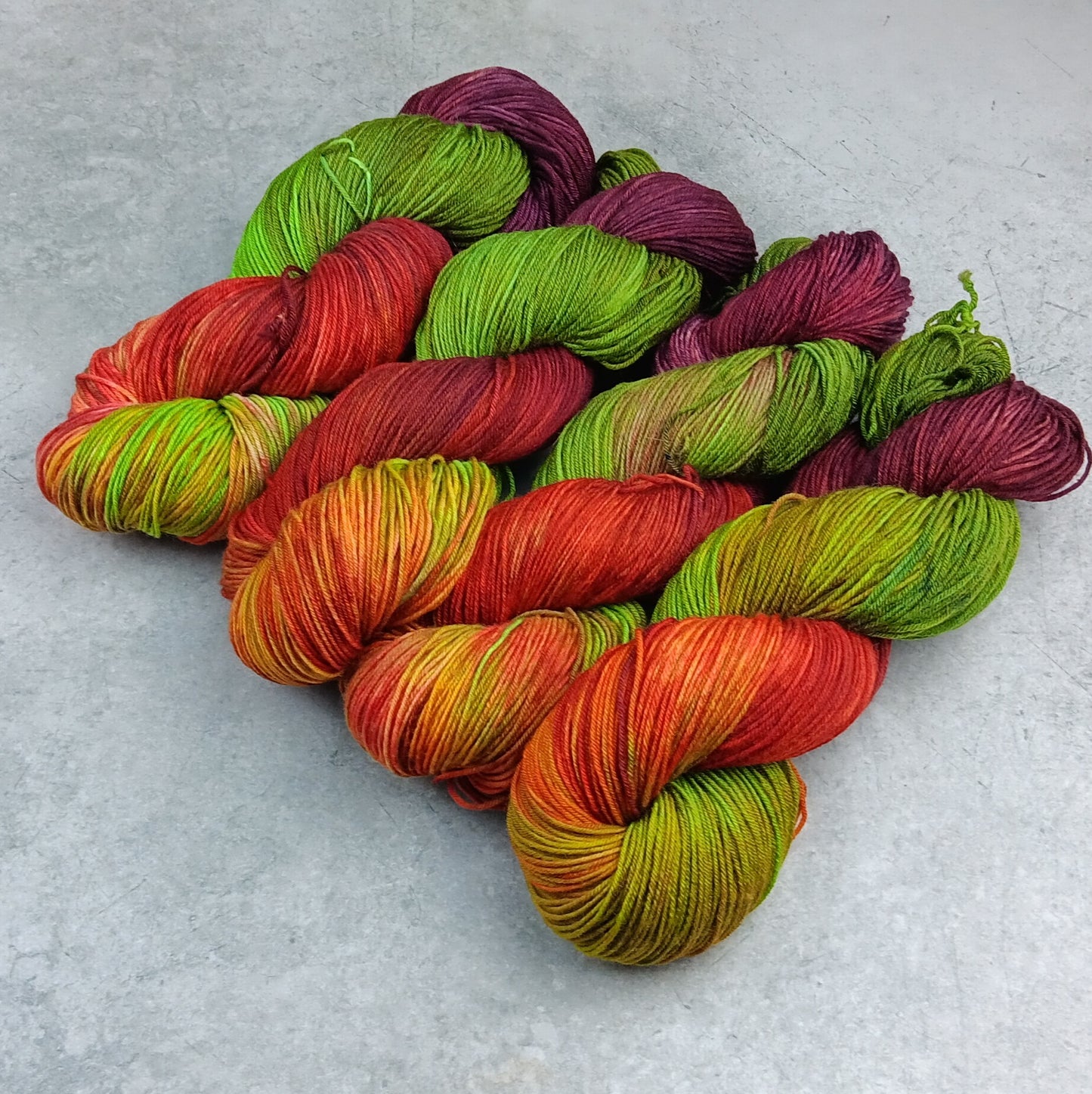 Autumn but not in the Prairies - Willow Tit Fingering/Sock - Merino/Nylon - Ready to ship