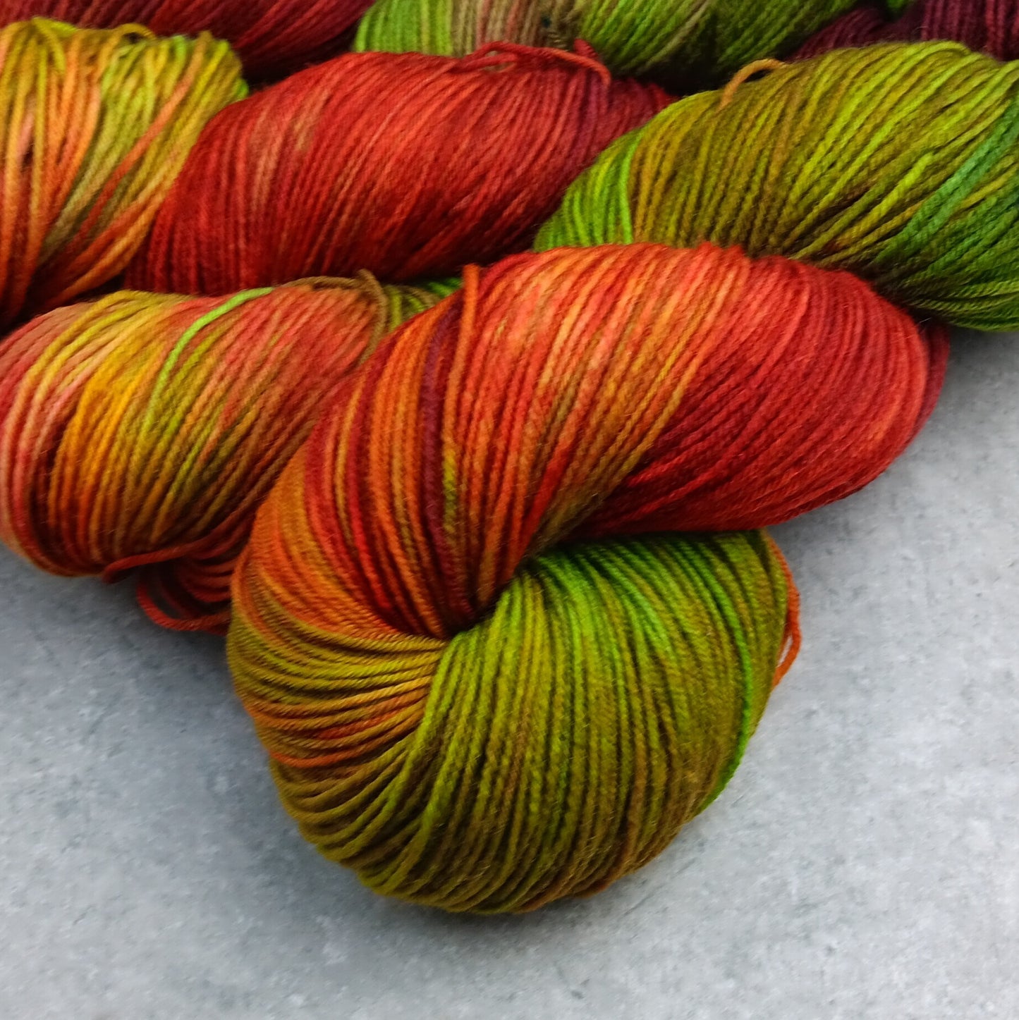 Autumn but not in the Prairies - Willow Tit Fingering/Sock - Merino/Nylon - Ready to ship
