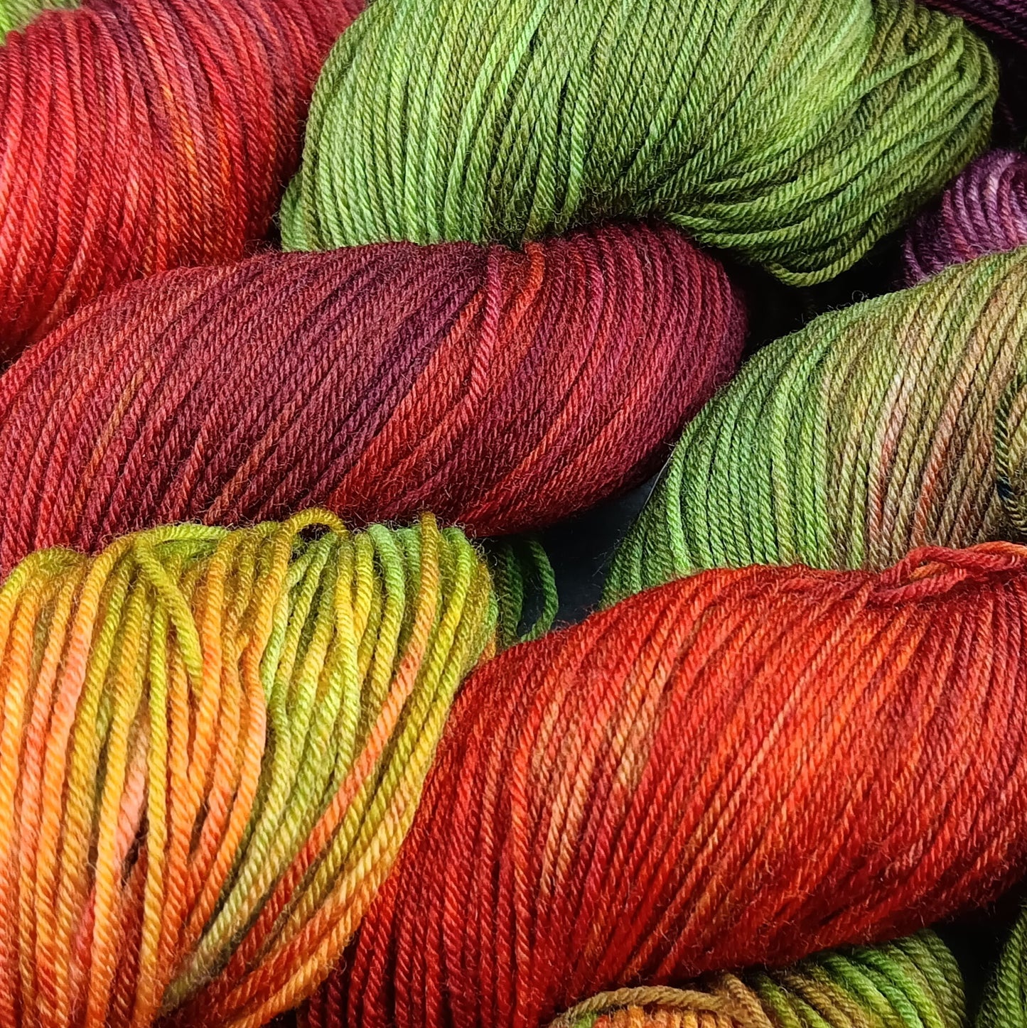 Autumn but not in the Prairies - Willow Tit Fingering/Sock - Merino/Nylon - Ready to ship