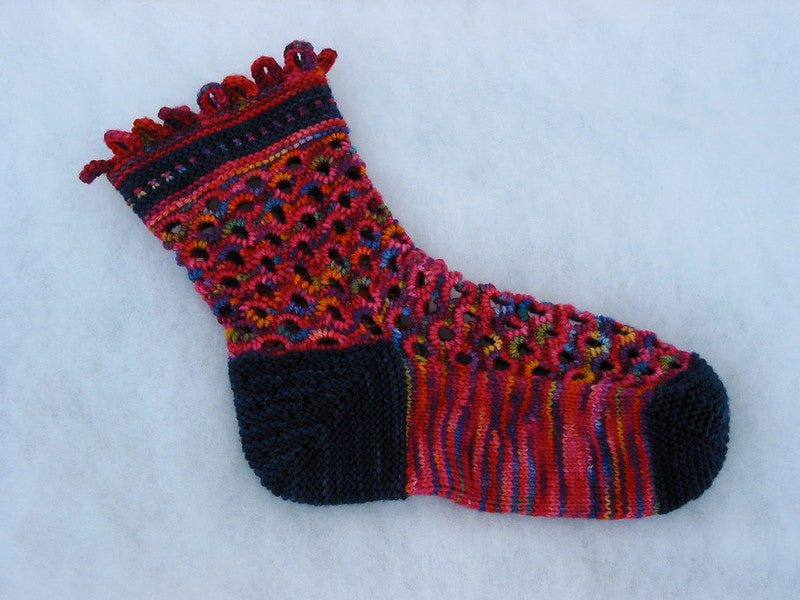 Almost Saintly Socks by Lucy Neatby | Digital Pattern