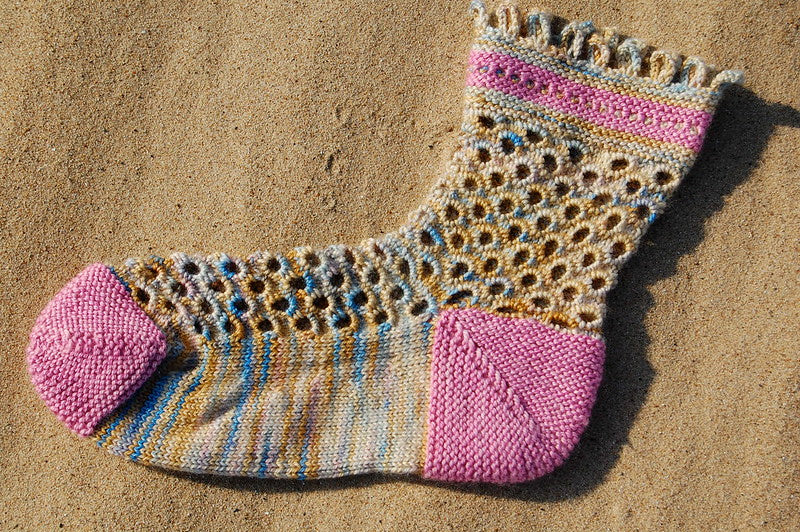 Almost Saintly Socks by Lucy Neatby | Digital Pattern