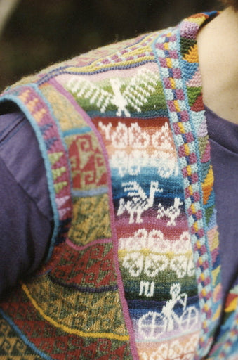 Recette de gilet andin par Lucy Neatby - Patron numérique