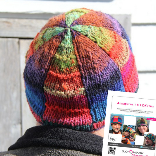 Annapurna 1 & 2 DK Hats by Lucy Neatby | Digital Pattern