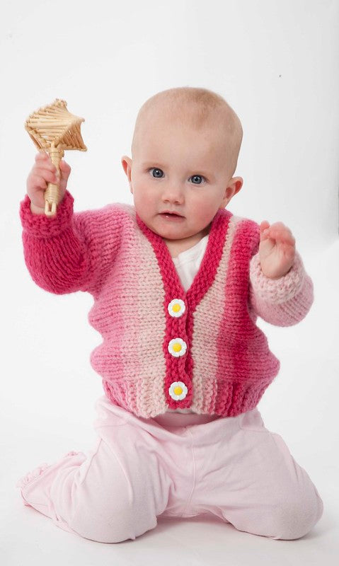 Baby Venus Cardigan by Lucy Neatby - Digital Pattern