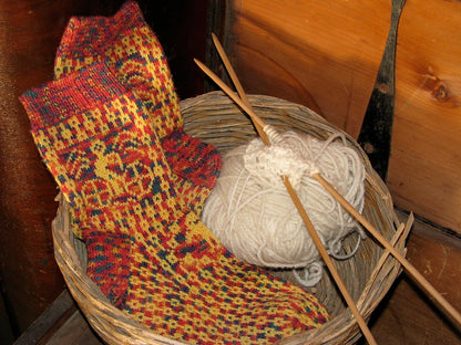 Bicycle Socks by Lucy Neatby | Digital Pattern