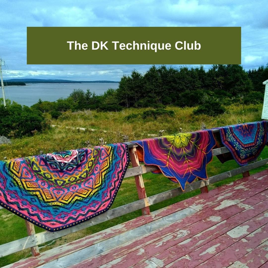 The DK Technique Club by Lucy Neatby - A video tutorial about double knitting / doubleknitting.