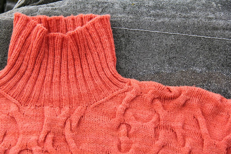 Cables After Whiskey Sweater by Lucy Neatby - Digital Pattern
