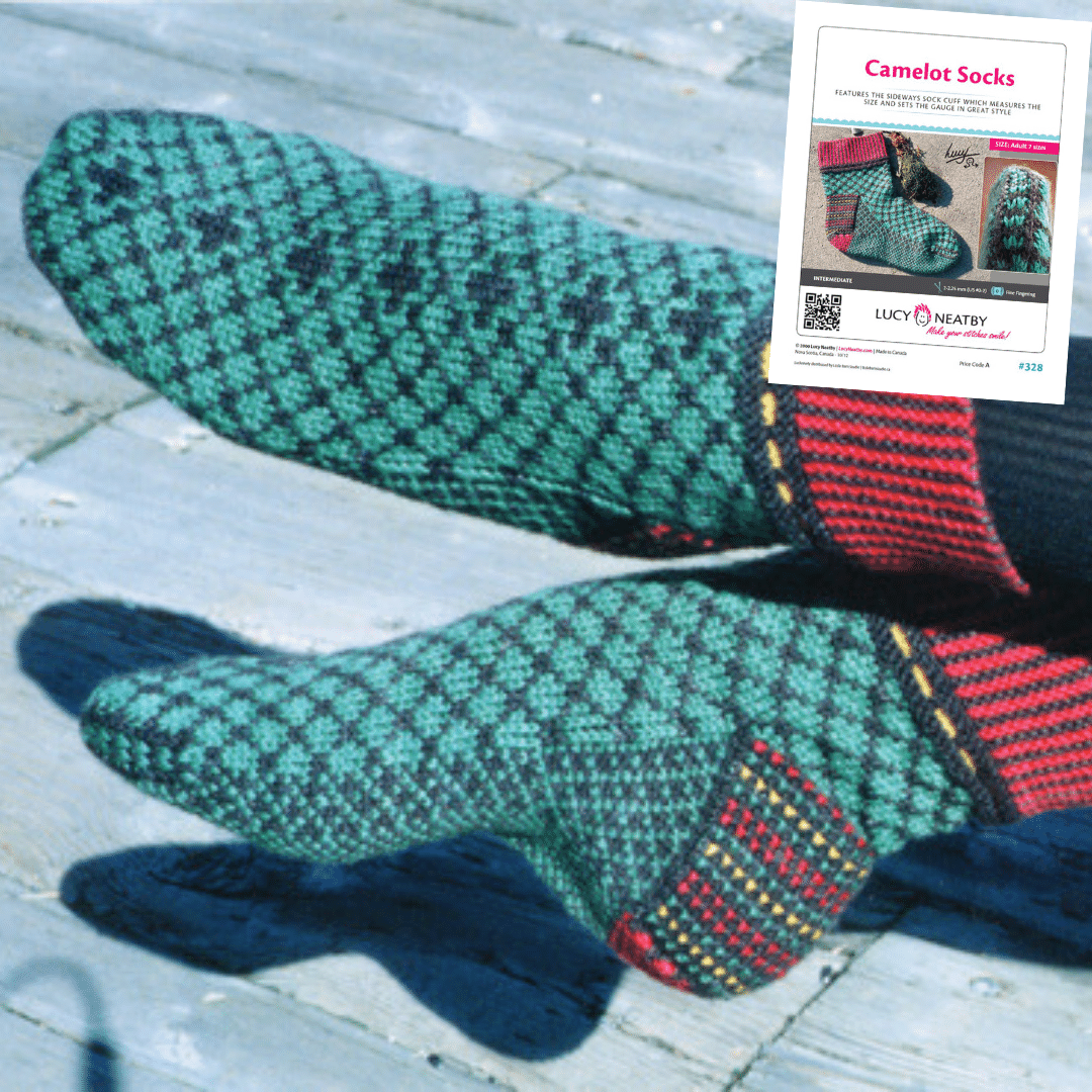 Camelot Socks by Lucy Neabty | Digital Pattern