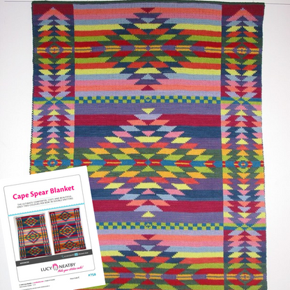 Cape Spear Blanket by Lucy Neatby - Digital Pattern