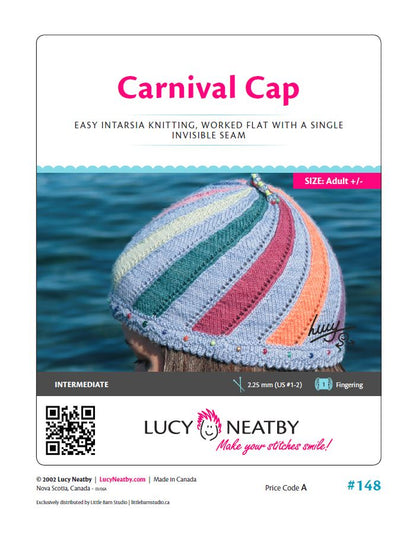 Carnival Cap by Lucy Neatby | Digital Pattern