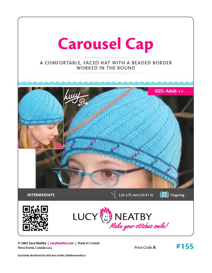 Carousel Cap by Lucy Neatby | Digital Pattern