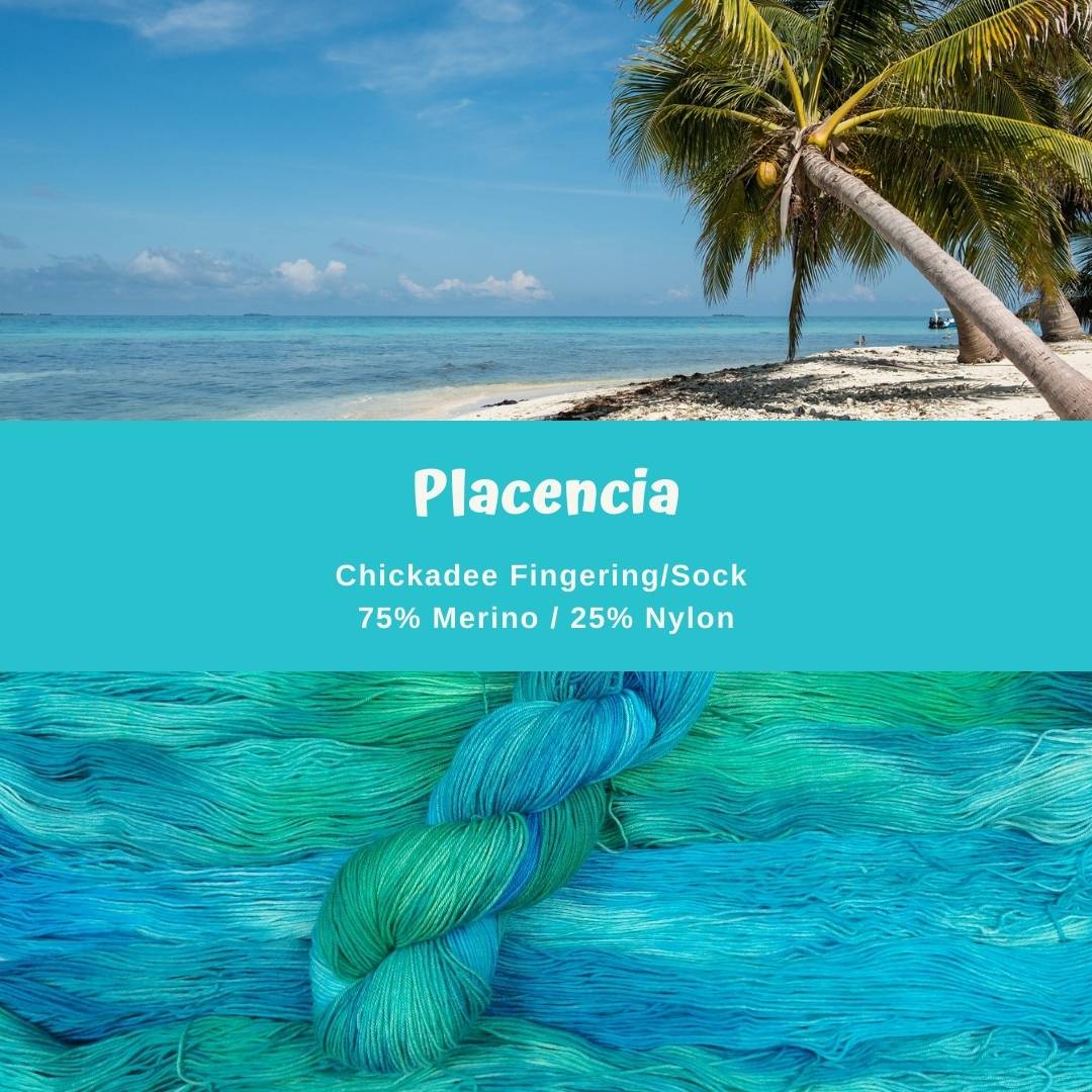 Placencia - Chickadee Fingering/Sock - Merino/Nylon - Ready to ship