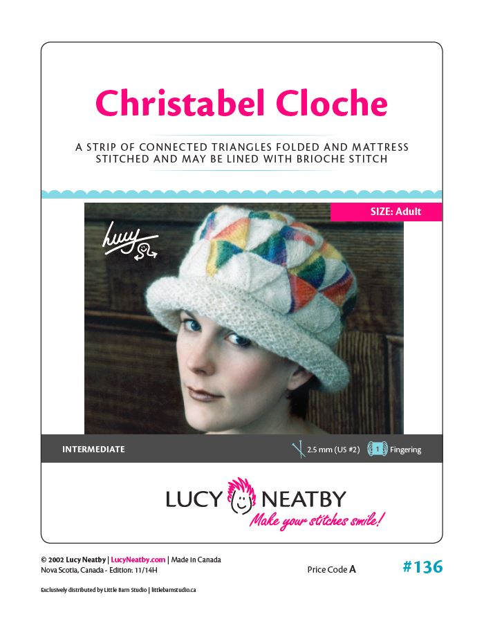 Christabel Cloche by Lucy Neatby | Digital Pattern