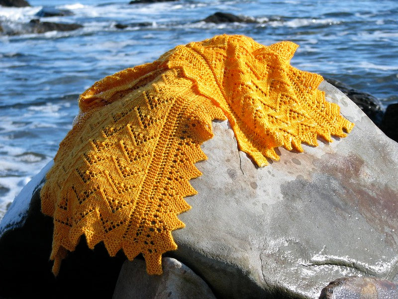 Cloud Scarf and Stole by Lucy Neatby - Digital Pattern