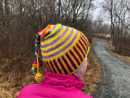 Colour-Me-Happy Hat! by Lucy Neatby | Digital Pattern