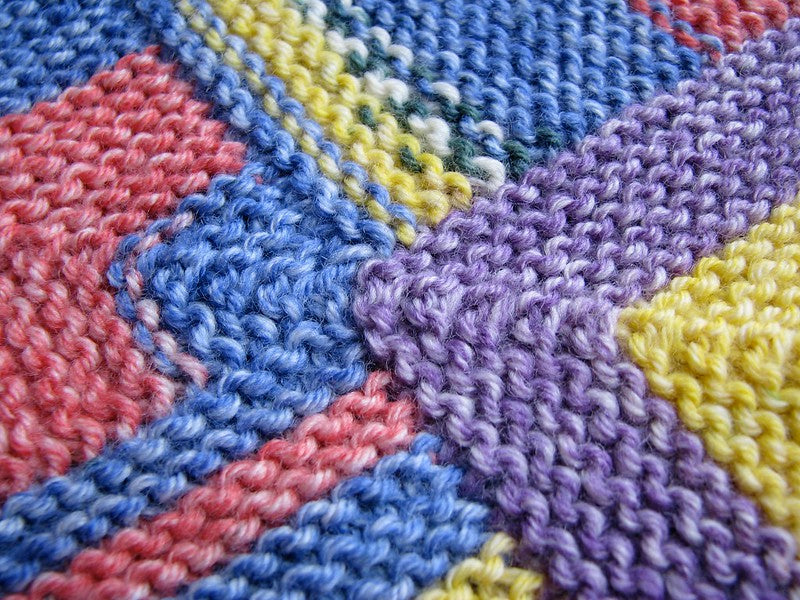 Domino Blanket by Lucy Neatby - Digital Pattern