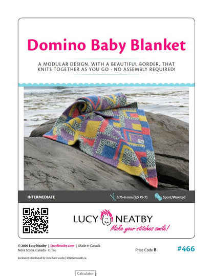 Domino Blanket by Lucy Neatby - Digital Pattern