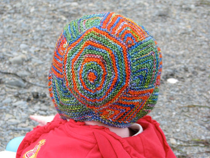 Domino Baby Bonnet by Lucy Neatby | Digital Pattern